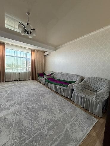 2 комнаты, 74 м², Ата-Тюрк парк Элитка, 5 этаж, Евроремонт