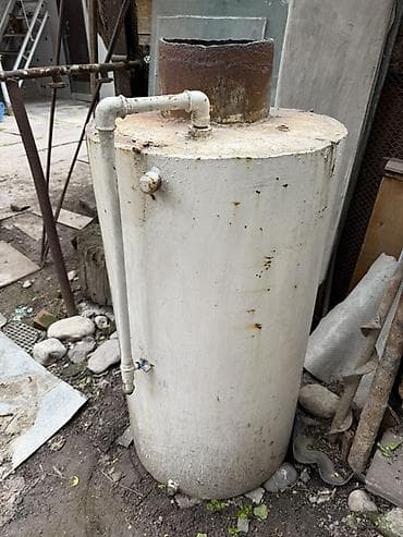 буржуйка купить бу: Твердотопливный котёл Для дома, Тип управления: Механический — 4