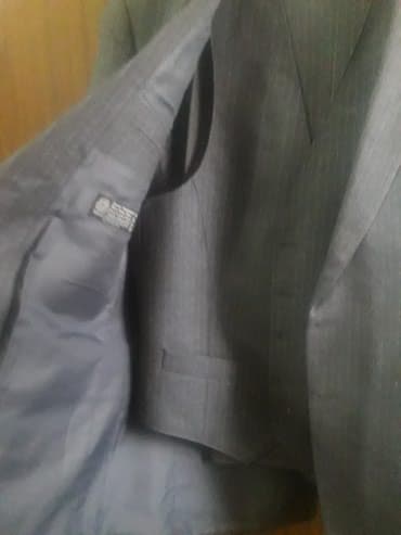 прокат мужских костюмов [возьми на прокат] бишкек фото: (г.Шопоков) Костюм тройка б/у в хорошем состоянии размер 50-52 — 2