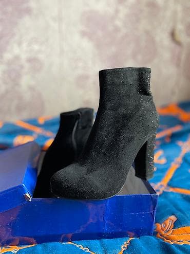 pull and beer: Ботинки, 37, Caprice, Б/у, цвет - Черный, Самовывоз — 3