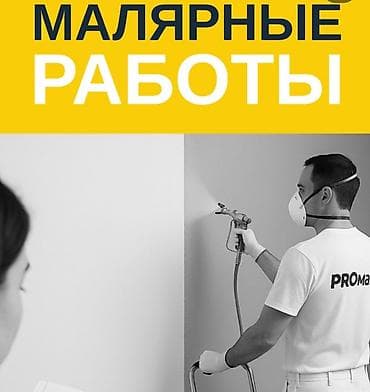 Покраска стен, На водной основе, Больше 6 лет опыта