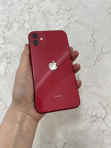 redmi a9: IPhone 11, Б/у, 128 ГБ, Красный, Коробка, 100 % — 4