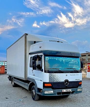 Унаа: Грузовик Mercedes‑Benz Atego 818, тентованный фургон. Основные — 5