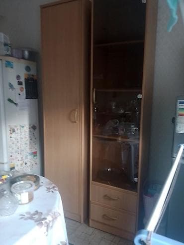 Ашкана үчүн шкаф, Колдонулган, Полго орнотулма, Жуугучсуз, ЛДСП