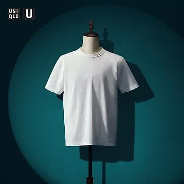 рейлы для одежды: Мужская футболка, L, XL, Uniqlo, Новый, цвет - Черный, Самовывоз, Бесплатная доставка, Платная доставка — 3
