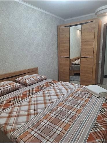 мекеним 1 1: 1 бөлмө, Люкс, ​​элита, Жал мкр (а.и. Жогорку, Ортоңку, Төмөнкү), Душ кабинасы, Жаздык, жууркан-төшөк каптары, Кондиционер — 5