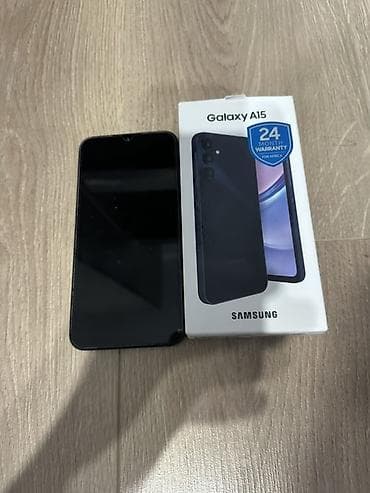 samsung note7: Samsung Galaxy A15, цвет - Черный — 1