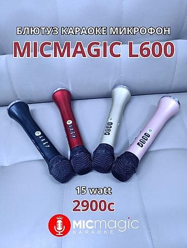 усилитель с микрофоном: Скидка на лучший караоке микрофон Micmagic L600! Все фото и видео — 1