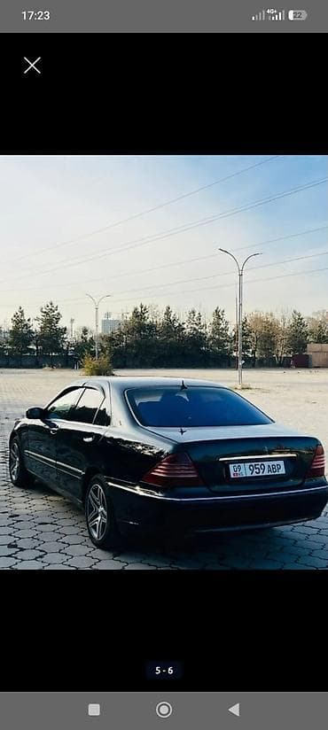 1 6дизель: Mercedes-Benz 220: 2001 г., 4.3 л, Бензин, Седан — 6