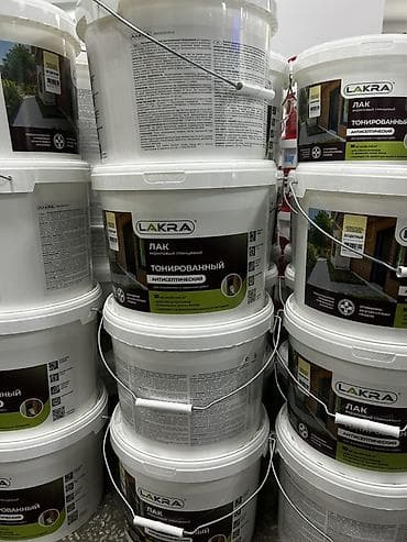 Акриловый лак, ЛАКРА, Для внутренней работы, 10 кг, Глянцевый