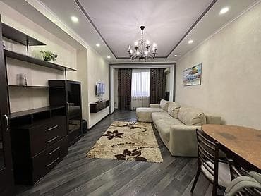срочно квартира: 2 комнаты, 86 м², парк Панфилова / стадион Спартак Элитка, 10 этаж, Евроремонт — 1