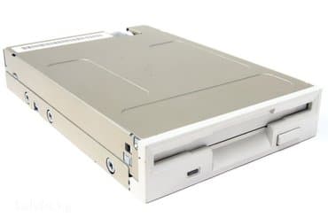 диск для компьютера: Флоппи дисковод FDD Sony 3.5"для дискет цвет: Ivory (слоновая кость) — 1