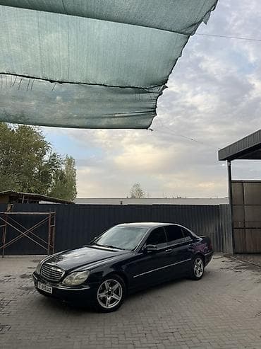 авто недорого купить: Mercedes-Benz S-Class: 1999 г., 5 л, Автомат, Газ, Седан — 7