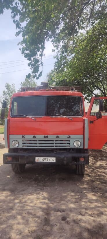 продаю в связи с переездом: Услуги перевозки сокулук самосвал Камаз с прицепом Сокулук Бишкек — 1