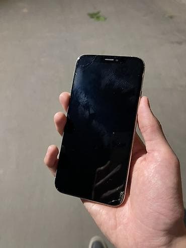 google fold: IPhone Xs, Б/у, 64 ГБ, Серебристый, Чехол, 75 % — 1