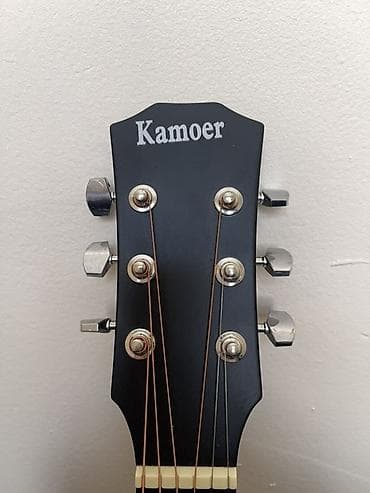 аккордиен: Акустическая гитара Kamoer 41" (дредноут) с вырезом, комплект — 3
