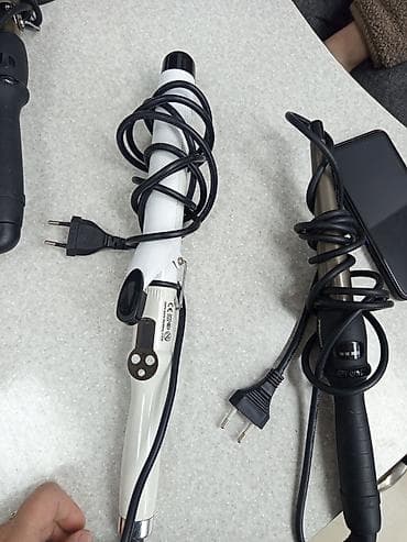 паровой утюк: Продаю плойки и гафре белая 500,черные по 1000,гафре2500 фирма деваль — 6