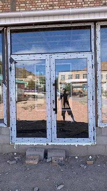 Эшиктер жана комплектөөчүлөр: Буюртмага алюминий терезе, Терезе түрү: Витраждык, Акысыз орнотуу, Бөлүп төлөө жок — 2