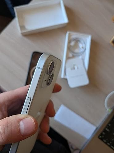 iphone 3g: IPhone 15, 128 ГБ, Белый, Коробка — 4