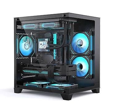 hyper x cloud: Компьютер, ядер - 8, ОЗУ 16 ГБ, Игровой, Новый, AMD Ryzen 7, NVIDIA GeForce RTX 5060, SSD — 1