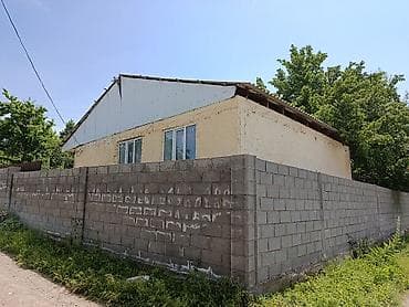 кызыл таш: Продаётся жилой дом с участком. - Одноэтажный дом прямоугольной — 1