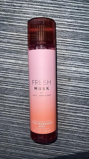 пыльца купить: Набор спреев: 1) Bath & Body Works Fresh Musk — Fine Fragrance — 3