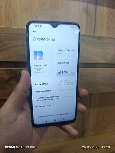 Redmi, Redmi 9T, Б/у, 64 ГБ, цвет - Черный, 2 SIM at lalafo.kg Redmi, Redmi 9T, Б/у, 64 ГБ, цвет - Черный, 2 SIM