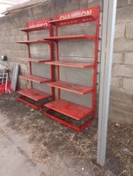 оборудование магазин: Металлические торговые стеллажи (разборные) Описание: - Модульная — 1