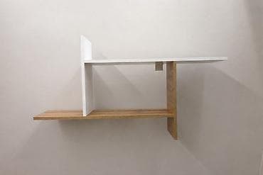 мебель книжный шкаф: Полка для вещей и одежды, ЛДСП — 1