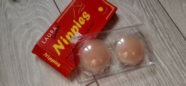 женские турси: Многоразовые силиконовые подушечки для сосков. Стикини. Цветочная — 1