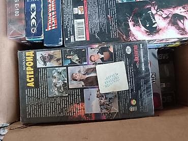 CD, DVD диски: Коллекция видеокассет VHS (лицензионные и записные издания, русские — 4