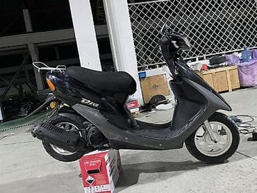 бенза: Скутер Honda Dio (AF/ZX серия 34), 65 куб сейчас на обкатке черный — 2