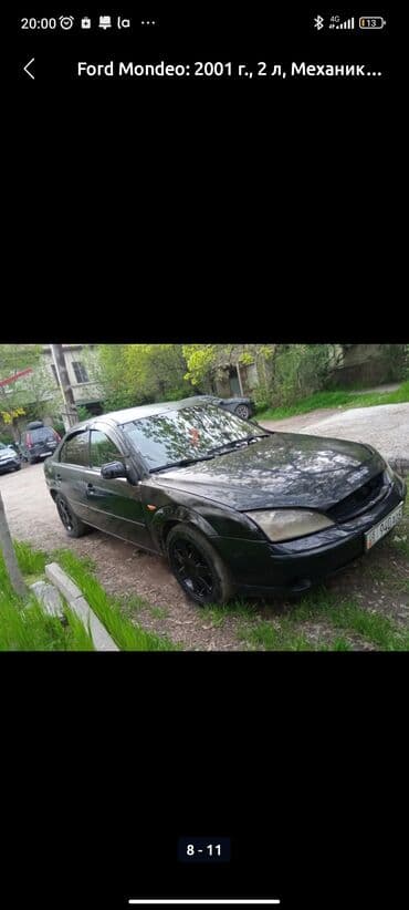 Ford Mondeo: 2001 г., 2 л, Механика, Газ, Седан
