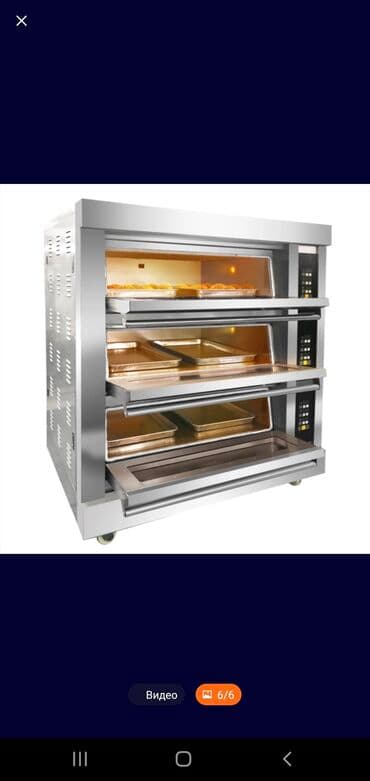 печи для.пекарни в бишкеке: Оборудование печь для выпечки, хлеба, пиццы 1этаж, 2этаж и 3этажный — 2