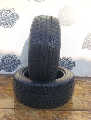 купить шины бу в бишкеке: Шины 215 / 55 / R 16, Всесезонная, Б/у, Пара, Легковые, Германия, Michelin — 2