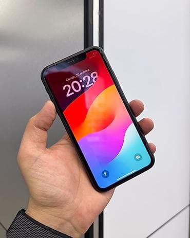 iphone s: IPhone 11, Б/у, 64 ГБ, Черный, Защитное стекло, Чехол, 73 % — 2