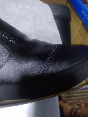 стильная женская одежда больших размеров оптом: Черные мужские ботинки-слипоны (анкл-боты) WanLong Sport. - Тип — 2