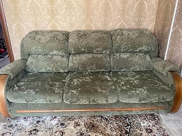 Мебельные гарнитуры: Гарнитур для зала, Б/у, Кресло, Диван, Ткань, текстиль, Самовывоз, Бесплатная доставка, Платная доставка — 3