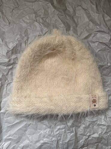 шапка с ушками которые поднимаются купить: Нежность, тепло и уют в каждой петле 🤍 Модная шапка-пипка ручной — 7