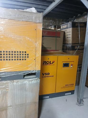Инструменттер: Компрессор ROLF VSD 20A/15 kW - Промышленный винтовой воздушный — 2