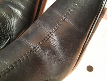 new holand: Мужские сапоги 42 размер. чистый коже. город ош — 3