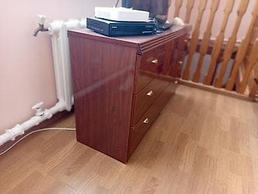 Спальные гарнитуры: Комплект корпусной мебели в классическом стиле, цвет – темный — 3