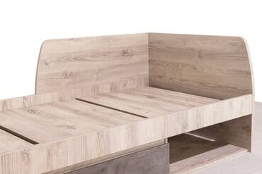 односпалка кровати: Кровать односпальная Джаз, Каштан найбори Светлый, Анрэкс (Беларусь) — 8