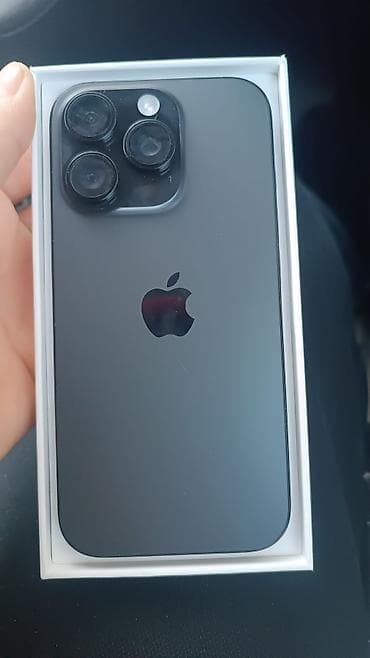 Автоэлектроника: IPhone 16 Pro Max, Б/у, 256 ГБ, Black Titanium, Коробка — 4