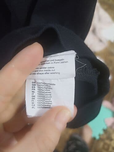 таблица размеров мужской одежды разных стран: Футболки — 4