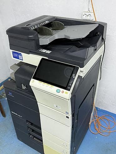 Принтеры: МФУ Konica Minolta bizhub C458 — полноцветное офисное устройство — 4
