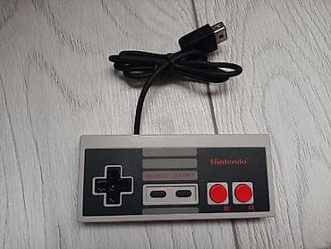 nintendo controller: Геймпад Nintendo (классический дизайн NES) с проводным подключением — 1