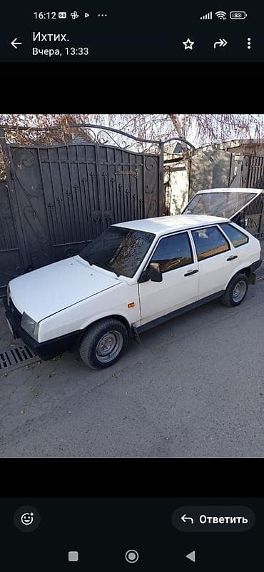 ВАЗ (ЛАДА): ВАЗ (ЛАДА) 2109: 1995 г., Механика, Бензин, Хэтчбэк — 1