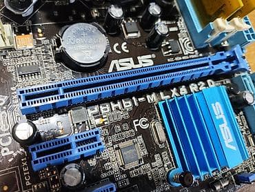 core i: Материнская плата, Б/у, Asus, LGA1155, Micro-ATX, Для ПК — 3