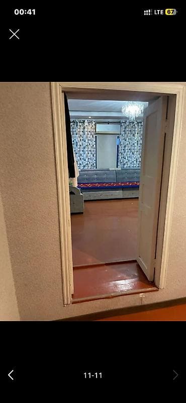 снимать квартиру в бишкеке: 42 м², 3 комнаты, Кондиционер — 8